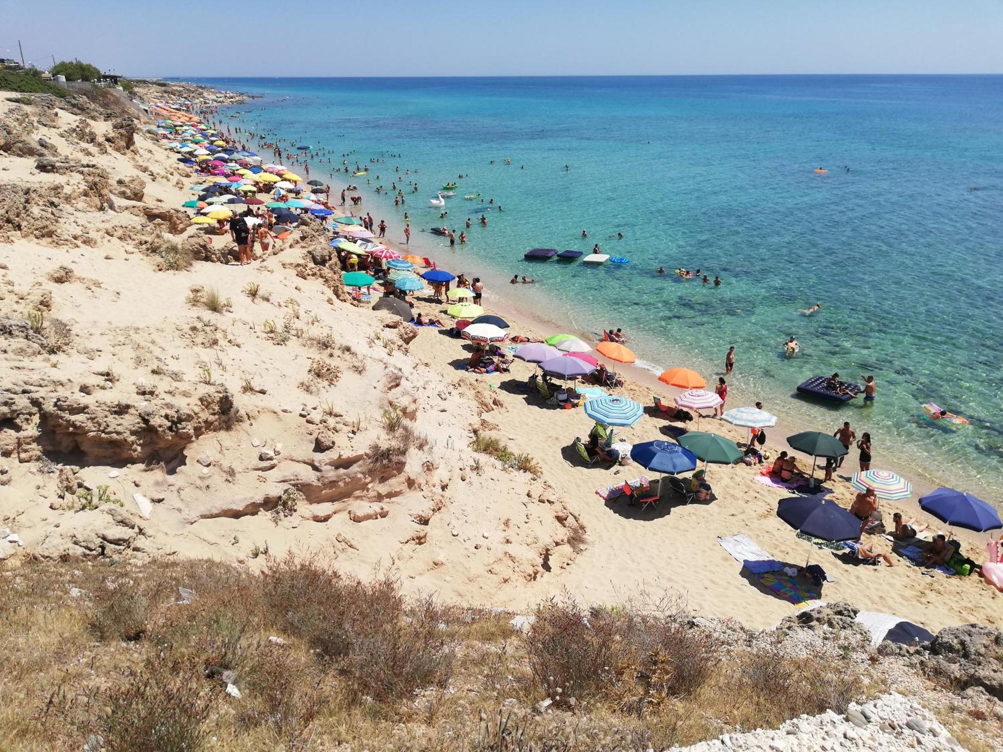 B&B Bianco Mediterraneo ตอร์เร โอโว ภายนอก รูปภาพ